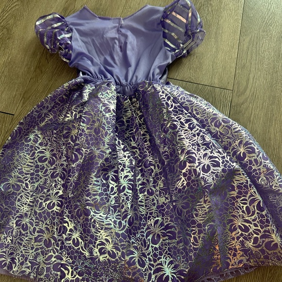 Disney Princess Rapunzel Core Dress Sz Girls 4-6x - Picture 9 of 10